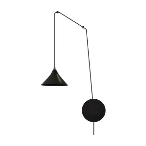 Suspension Abramo, Noir, 400x400x60 cm, EPIKASA - Incl. Garantie