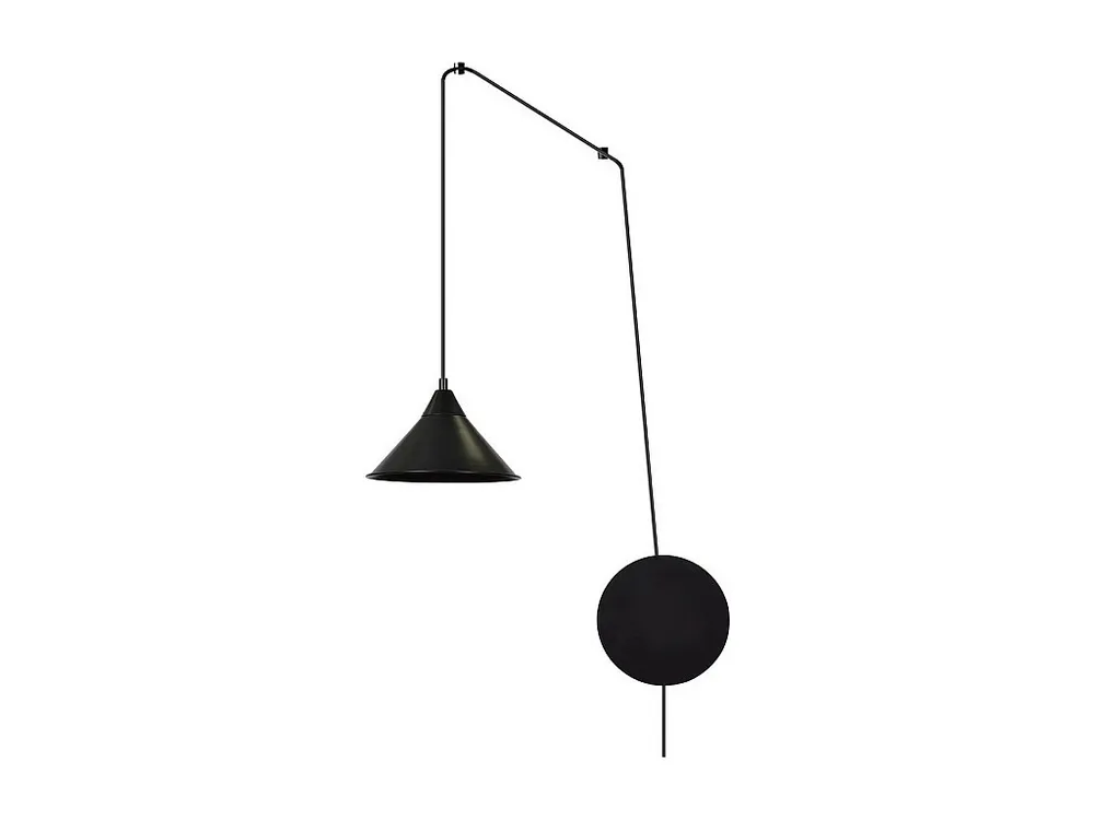 Suspension Abramo, Noir, 400x400x60 cm, EPIKASA - Incl. Garantie