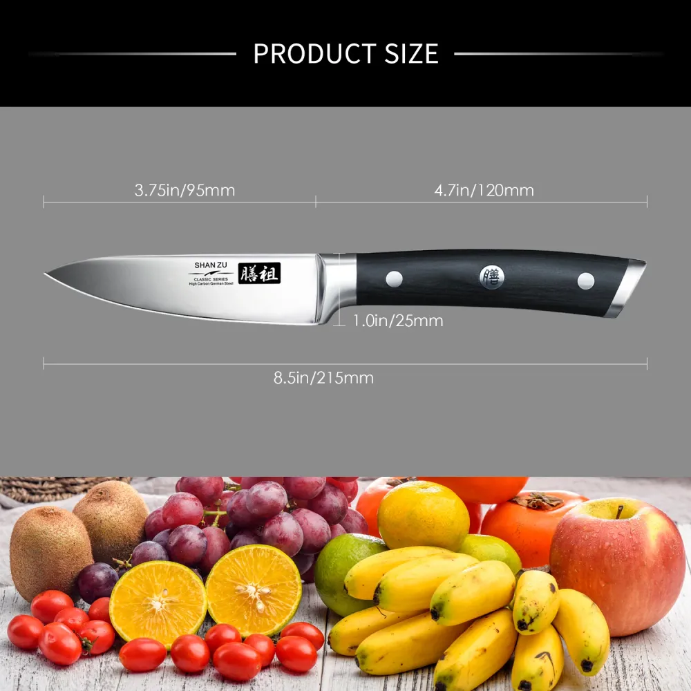 3.75" German steel paring knife | Klassiek series