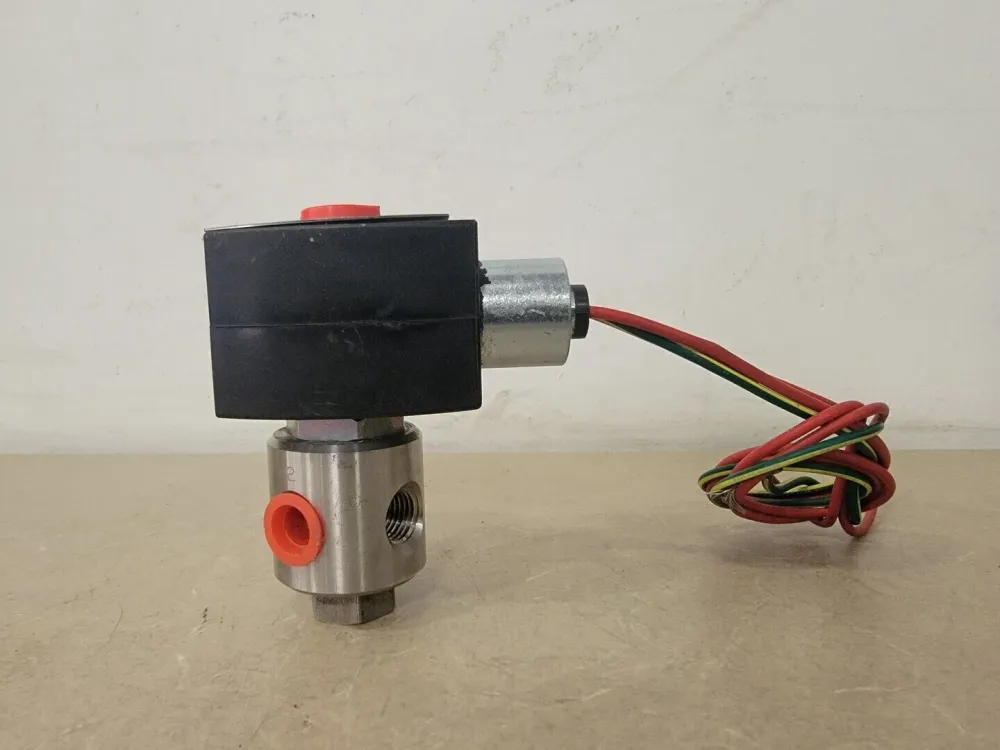 1/4" 3-Way Stainless Staal Solenoid Valve EF8320G202