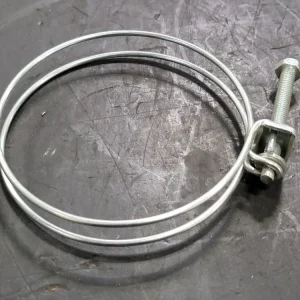 4" Double Steel Wire Hose Clamp
