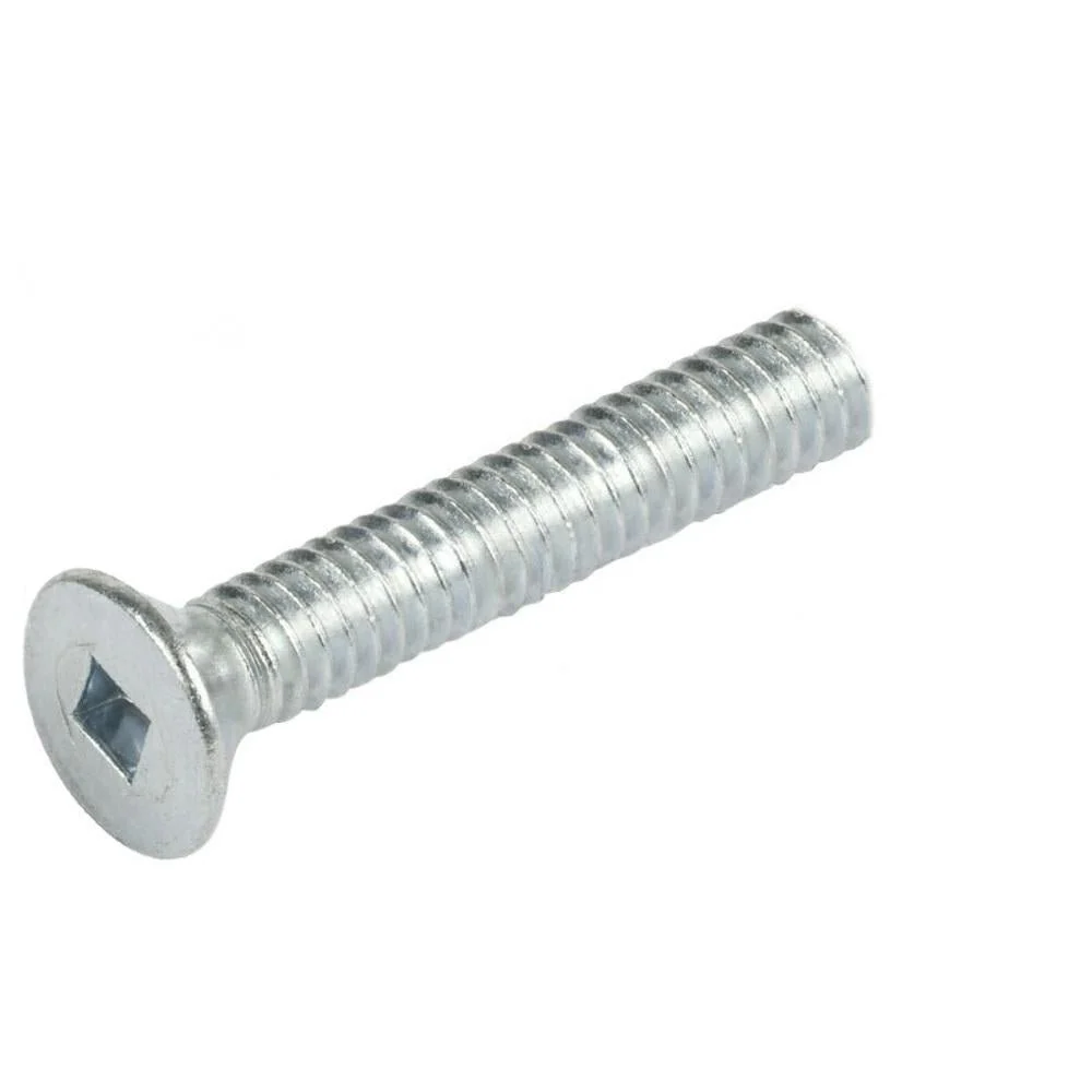 Flat Head 1/4-20 Thread Staal Machine Screw 3'' Length