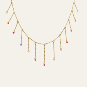 Clea Colors Stainless Steel Goud Necklace