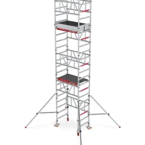 Altrex rolsteiger - MiTower - 1 persoons snel-bouw steiger - werkhoogte 6,2 meter - Fiber-Deck