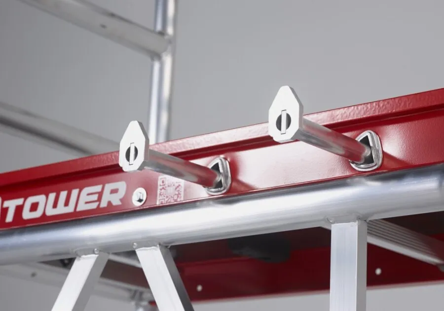 Altrex rolsteiger - MiTower - 1 persoons snel-bouw steiger - werkhoogte 6,2 meter - Fiber-Deck