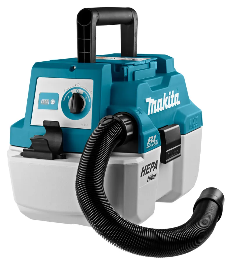 Industrieel Zwaar Belastbaar Makita accu stofzuiger droog/nat - DVC750LZX1 - 18V - excl. accu en lader - doos