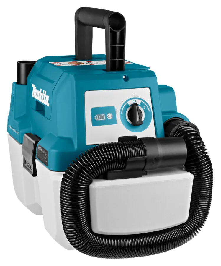 Industrieel Zwaar Belastbaar Makita accu stofzuiger droog/nat - DVC750LZX1 - 18V - excl. accu en lader - doos