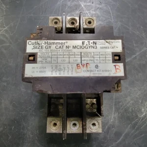 150 hp 270 Amp 575 Volts Reversing Contactor MCIOGYN3