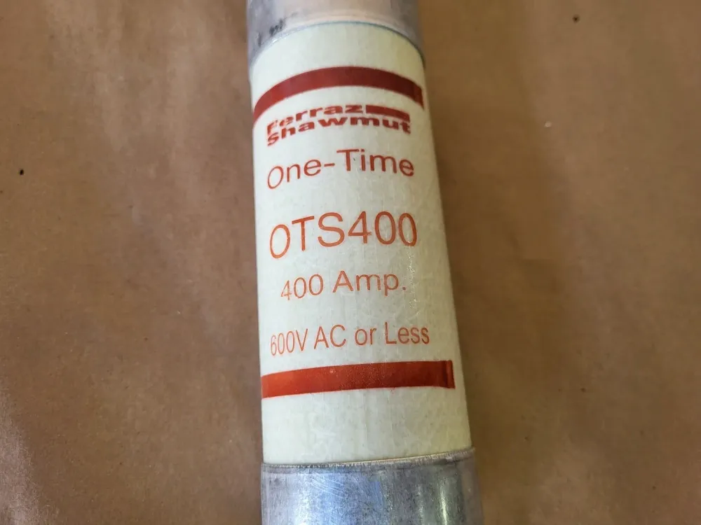 400 Amp, 600 Volt One-Time Fuse OTS400