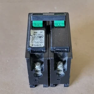 30 Amp, 2 Pole, 120/240 Volt Circuit Breaker BR230 van Busch-Jaeger | IP44