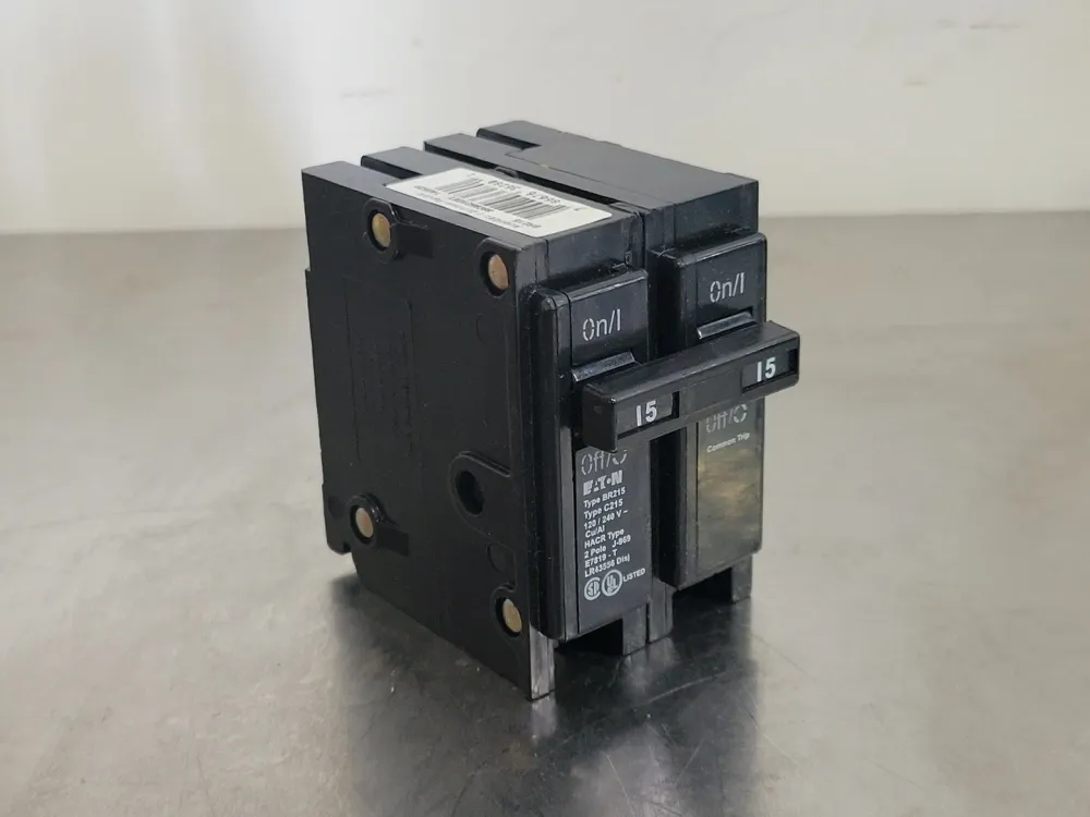 15 Amp, 2 Pole, 120/240 volts Circuit Breaker BR215