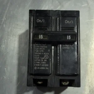 Professionele Kwaliteit 15 Amp, 2 Pole, 240 volts Circuit Breaker BR215
