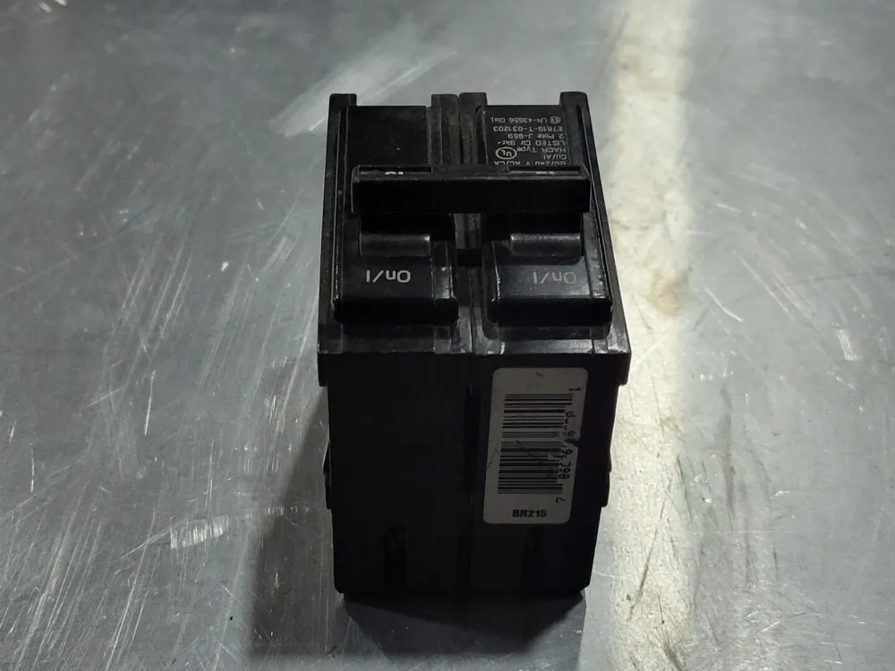 Professionele Kwaliteit 15 Amp, 2 Pole, 240 volts Circuit Breaker BR215