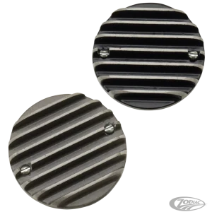 Clr ribbed Timer cover BT70-99 & XL04-up Harley-Davidson