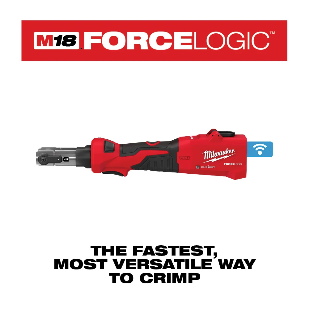 Professioneel Gereedschap MILWAUKEE M18 FORCE LOGIC 6T Linear Utility Crimper (Tool Only)