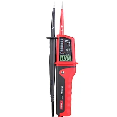 Fasemeter Uni-trend Watervast Voltage Tester LCD Display UT15C
