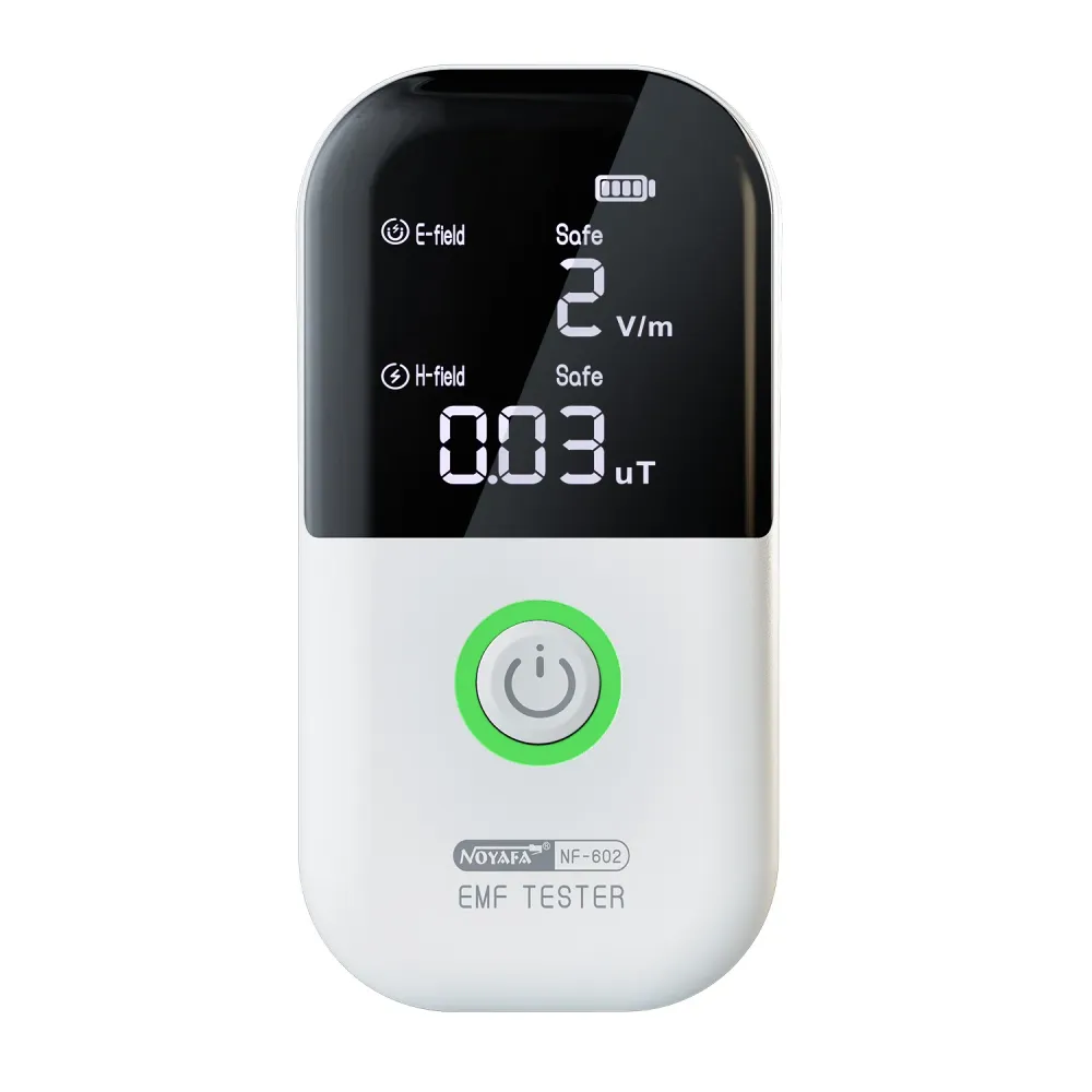 NOYAFA NF-602 Home Electromagnetic Radiation Tester Automatisch Sound-Light Alarm to Protect Pregnant Mothers, Babies, eld...