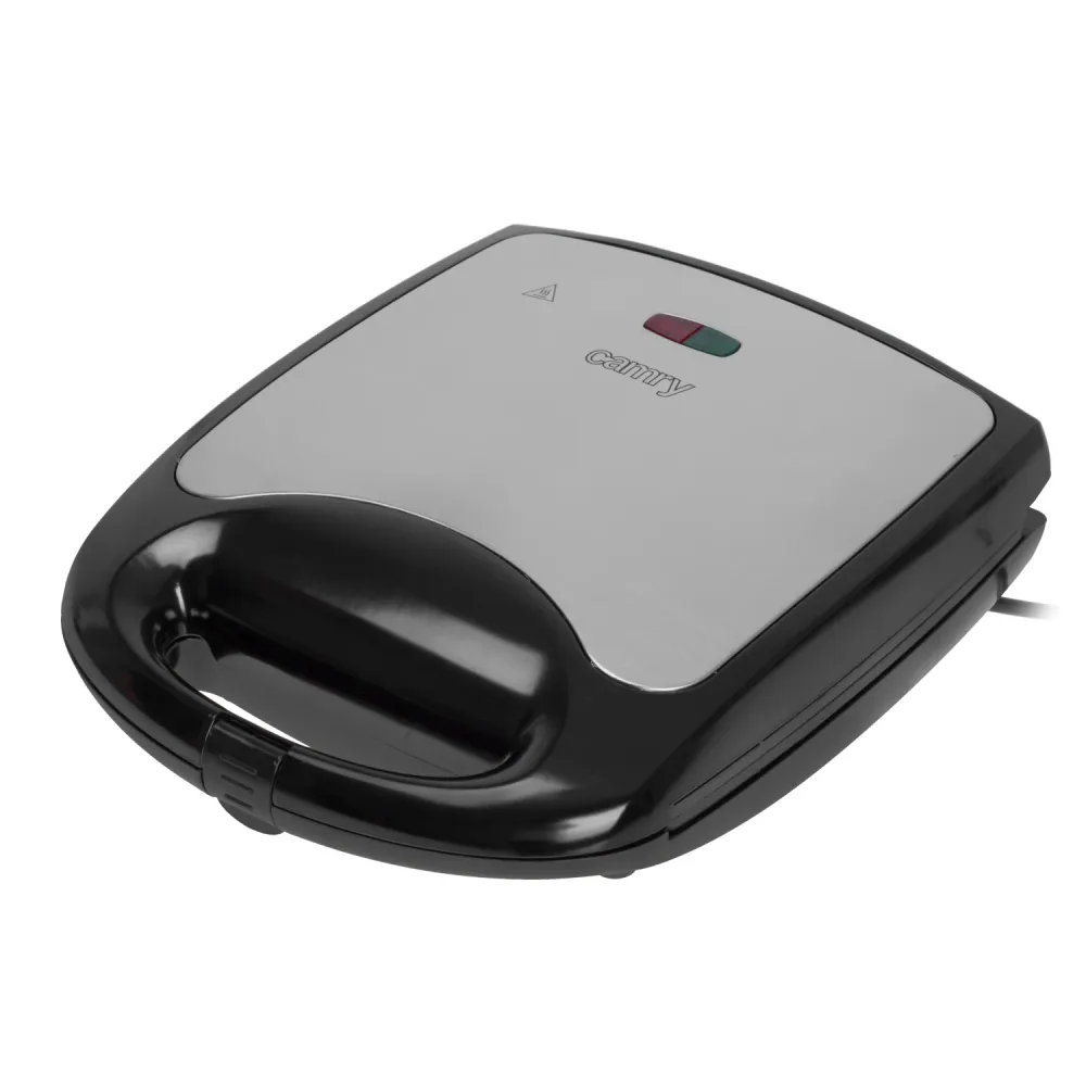 Camry CR3023 Sandwichmaker XXL 4-snees thermostaat-indicatielampje met anti-aanbaklaag 1100 W