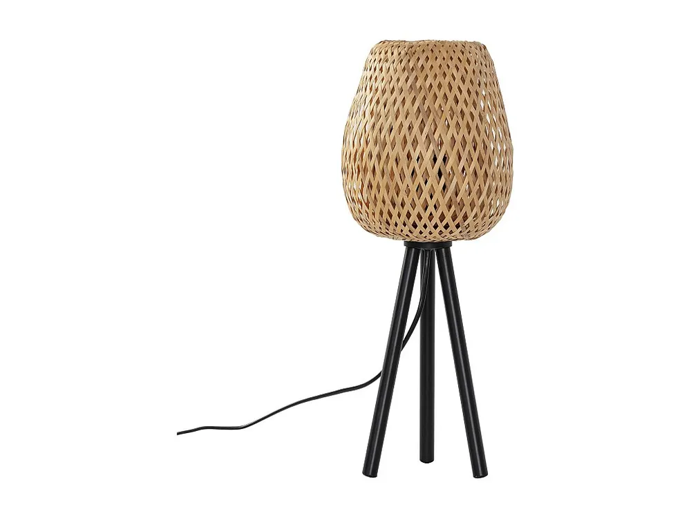 Bamboe tafellamp Tara, diameter 43,5 cm - Incl. Garantie