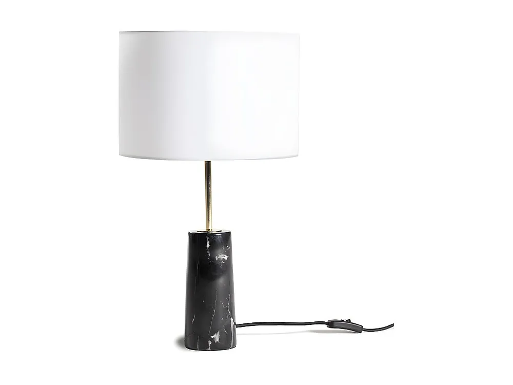 Gecertificeerd IP44 Tafellamp vinstagestijl VINITIA - Basis van zwart marmer en lampen van wit glas - Koop nu