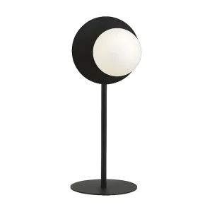Lamp à Poser Oslo, Noir, 20x50x20 cm, EPIKASA - Incl. Garantie