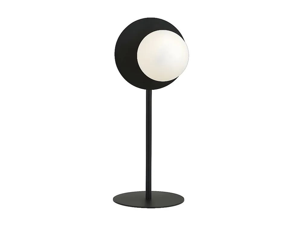 Lamp à Poser Oslo, Noir, 20x50x20 cm, EPIKASA - Incl. Garantie