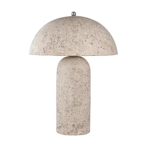 Premium Kwaliteit Tafellamp Astley, Lichtbruin, 36,5x36,5x49,5 cm, EPIKASA