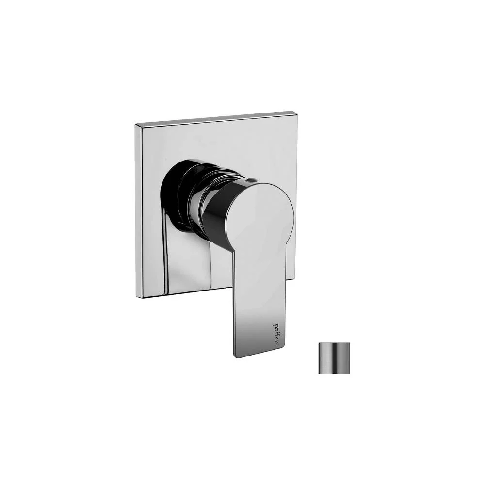 Shower mixer without diverter plate Paffoni Tango series - Metaalglans