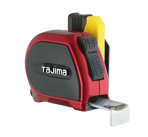 TAJIMA 16' / 5m SIGMA STOP™ Measuring Tape w/ Safety Belt Holder