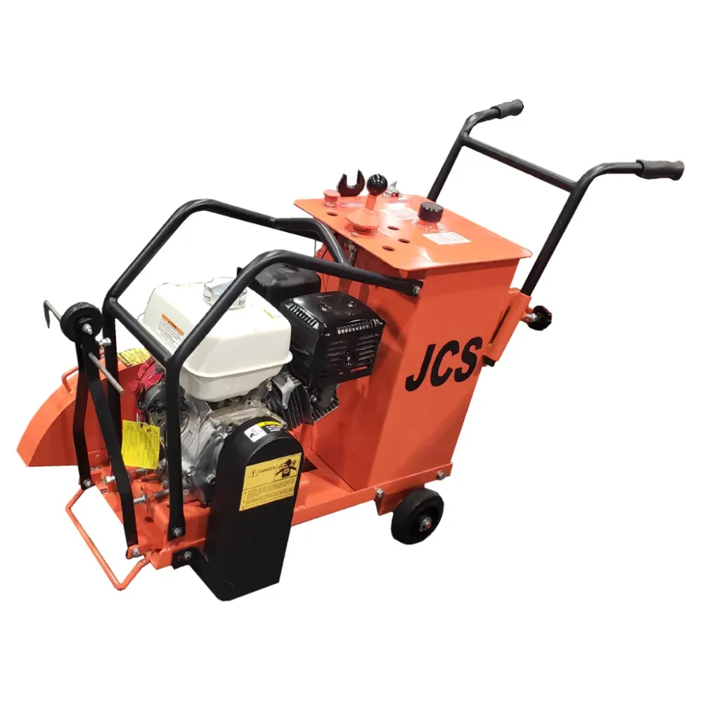 TK Equipment JCS18 Concrete Floor Saw, 18" Blade size, GX390 Honda & Cyclone Filter