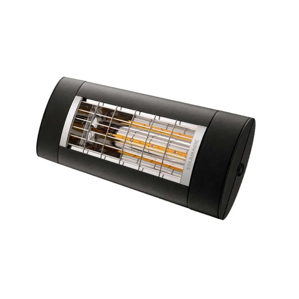 Solamagic S1+ 2000W Gewaardeerd infraroodstraler Nano-Antraciet 52 x 20 x 9,2 cm
