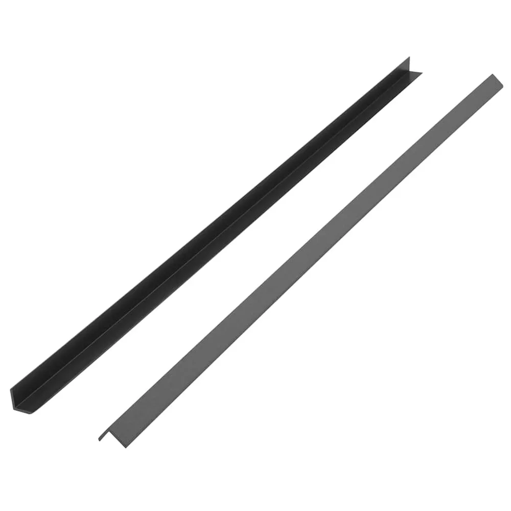 Terras hoekplinten 5 st 170 cm HKC grijs