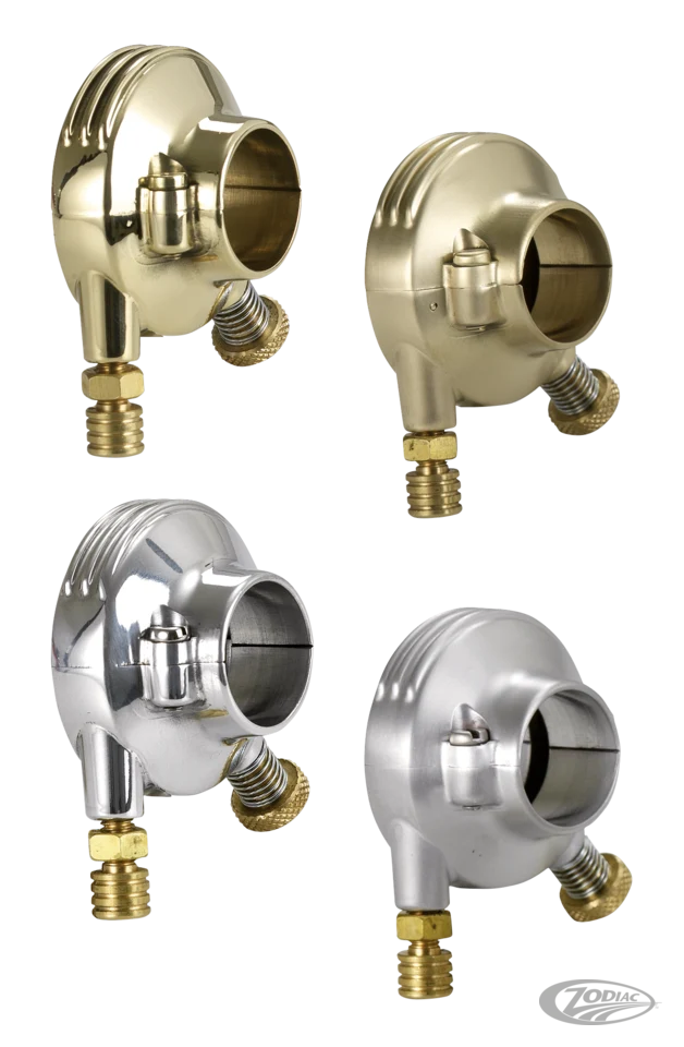 Throttle housing polish geel koper Harley-Davidson