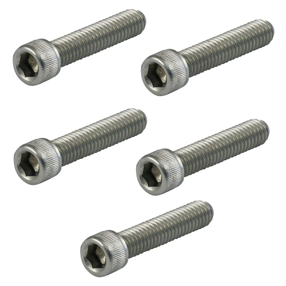 5 Tornillo 1/4"-20 x 7/8" UNC Hex Socket Head Screw 5-Pack