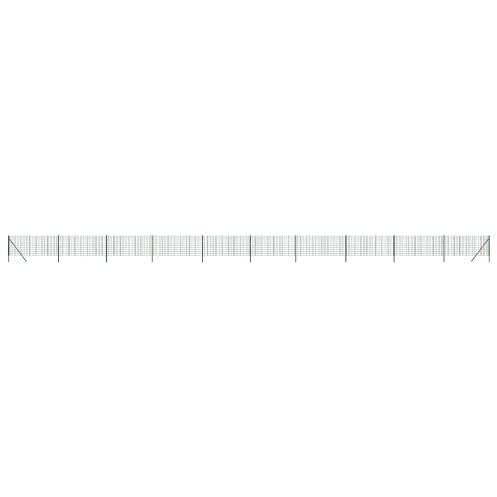 Draadgaashek 0,8x25 m gegalvaniseerd staal groen
