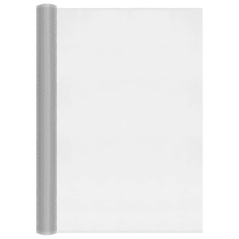Gaas 80x500 cm aluminium zilverkleurig