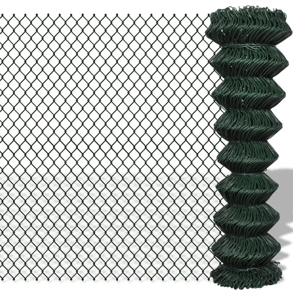 Gaashek 1,5x25 m staal groen