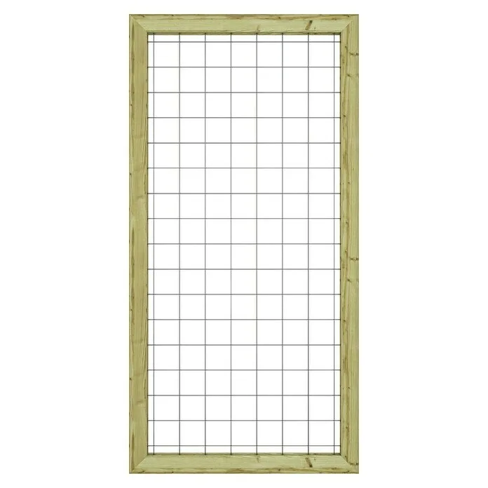 Gaaspaneel Vuren - 180 x 90 cm, Dikte: 4,4 cm, Geïmpregneerd, Geschaafd