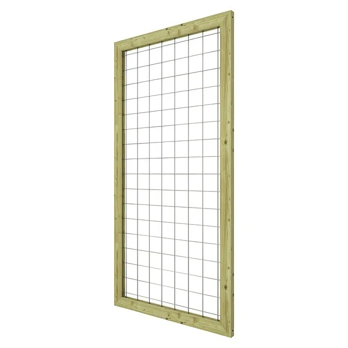 Gaaspaneel Vuren - 180 x 90 cm, Dikte: 4,4 cm, Geïmpregneerd, Geschaafd