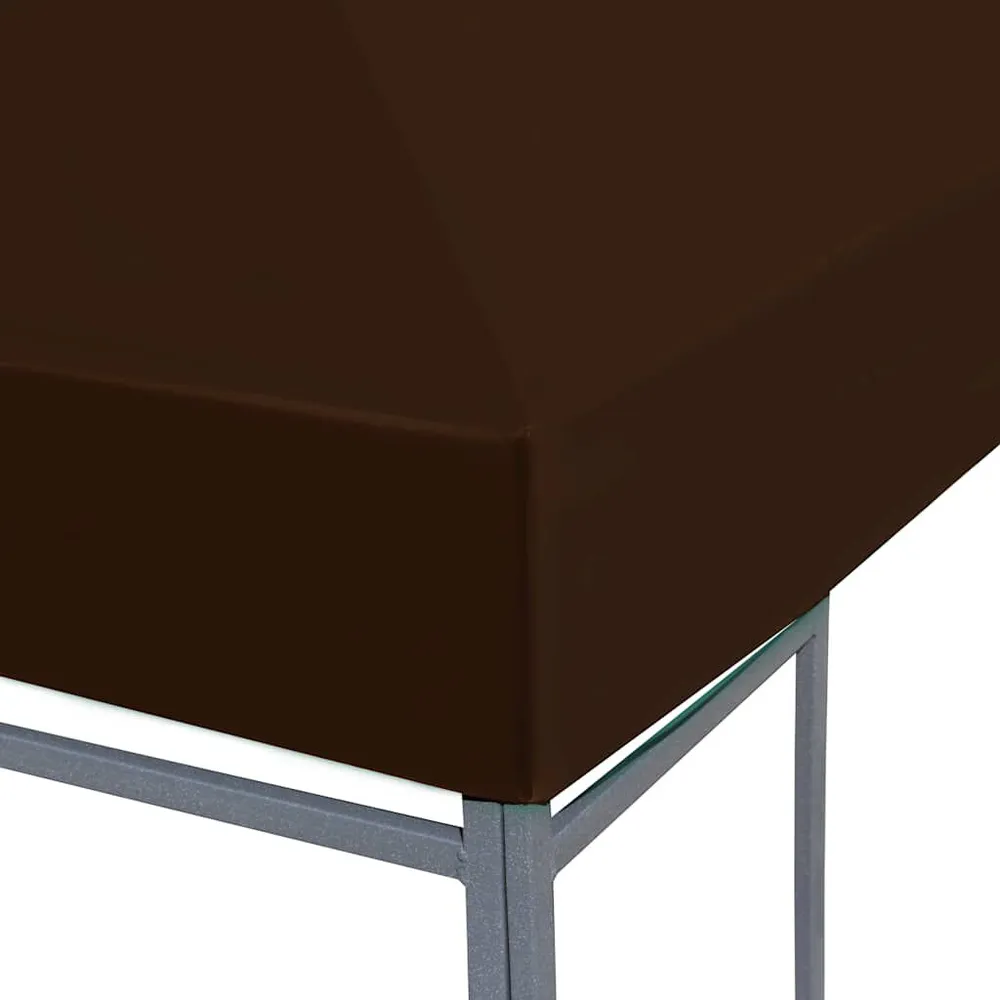 Prieeldak 310 g/m² 3x3 m bruin