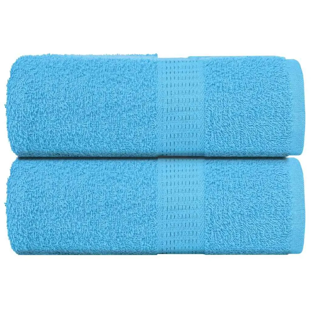 Zeepdoekjes 2 st 30x30 cm 360 g/m² 100% katoen turkoois