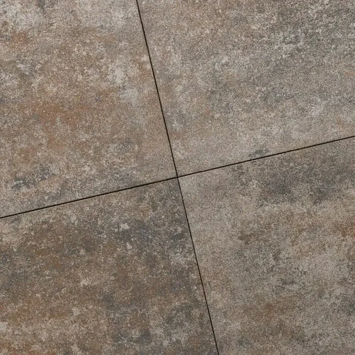 Betontegel Basis Bruin Nuance - Beton, 60 x 60 x 4 cm, Bruin