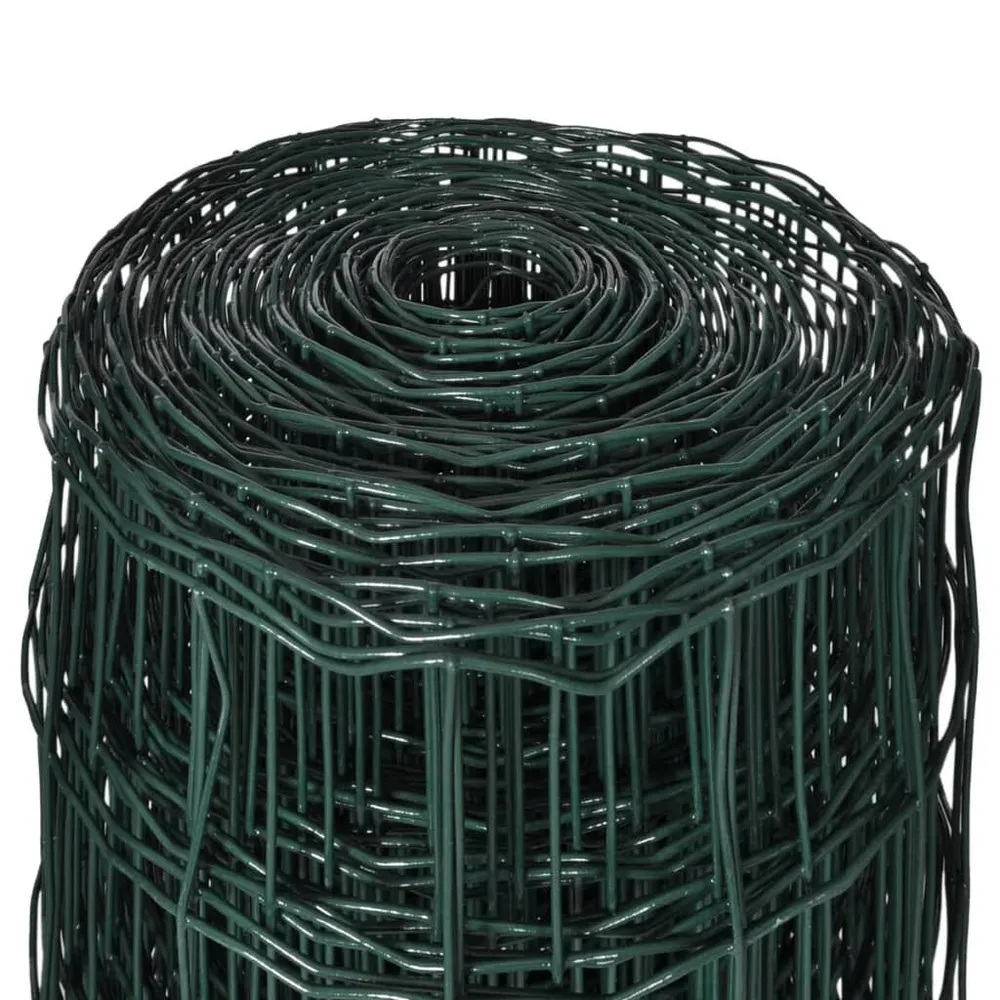 Euro hek 10x1,0 m staal groen