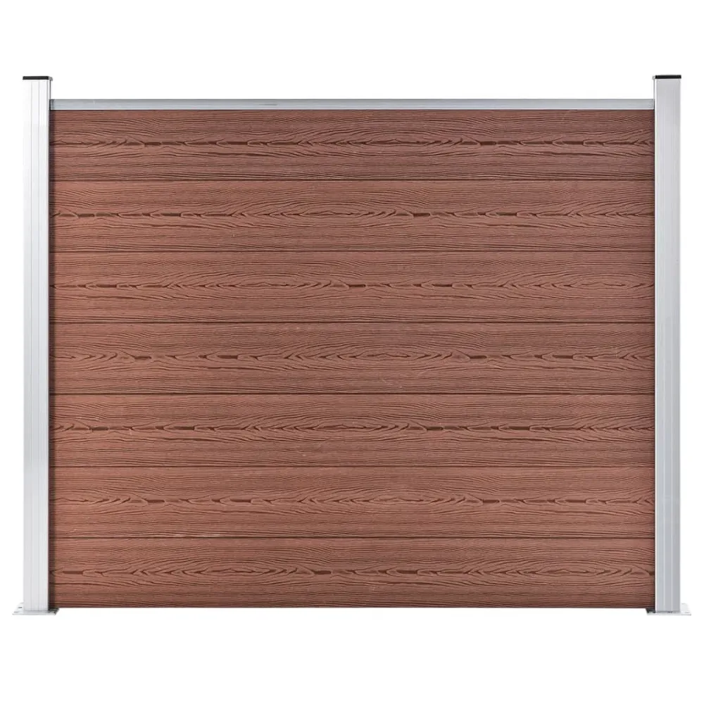Schuttingpaneel 180x146 cm HKC bruin