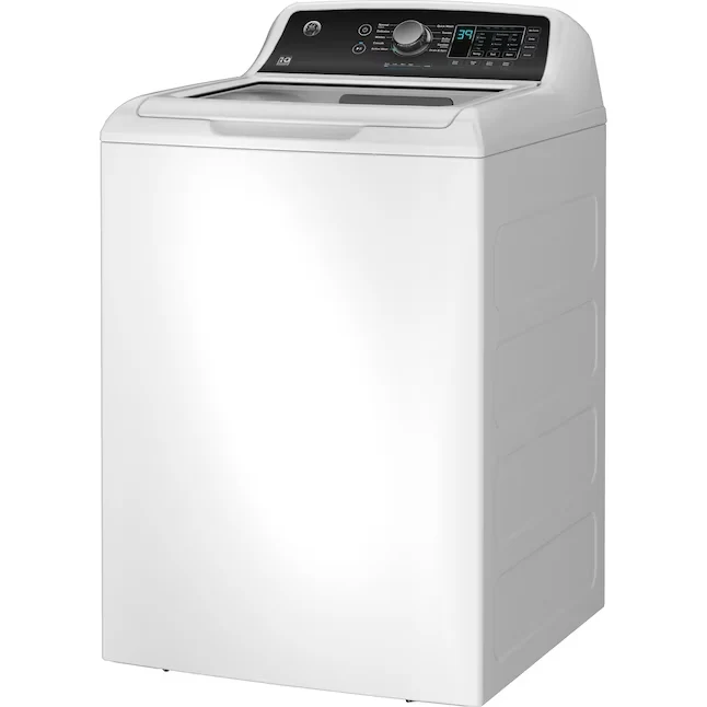 GE 4.5-cu ft High Efficiency Agitator Top-Load Washer ivoor