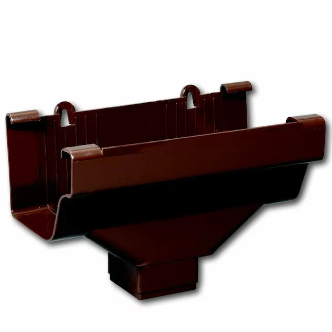 Amerimax 4.5- x 6.25- Cappuccino K Style Gutter End Drop