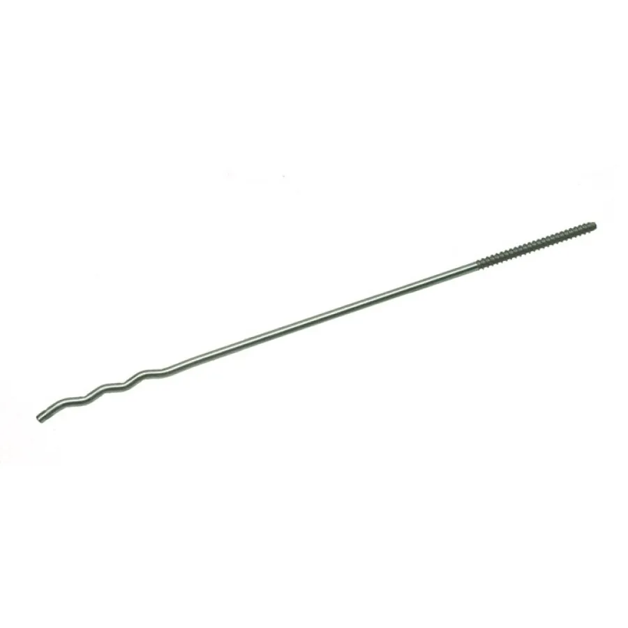 Gebr. Bodegraven UNI-boorspouwanker - 160xØ4mm - verzinkt - Met Inklapbaar Blad