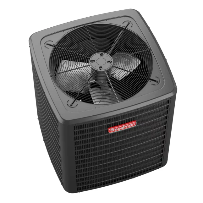 Goodman GLXS4B Residential 2 -Ton 24000 -BTU 14.3 -Seer Upflow/Horizontal Central Air Conditioner