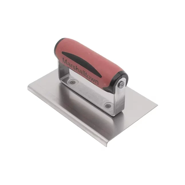 Marshalltown 6-- x 4-- Stainless Staalsoort Concrete Edger 0.5-- Radius