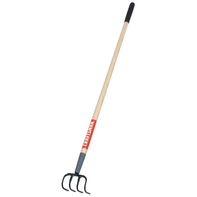 Professionele Nauwkeurige CRAFTSMAN Fixed 4-Tine Long-handle Cultivator